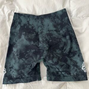 Darc Sport Green and Black Athletic Shorts